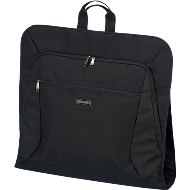travelite Klädväska för kostymer och skjortor, bagageserie MOBIL: Skrynkelfri resa med klädpåsen, kostymväska, 001717-01, 107 cm, 15 liter, svart, svart, 107 cm, Bagage