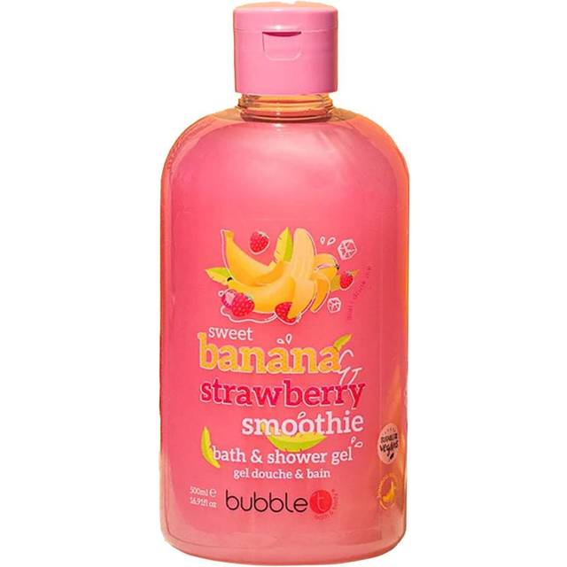 BubbleT Smoothie Body Wash Banana & Strawberry 500ml