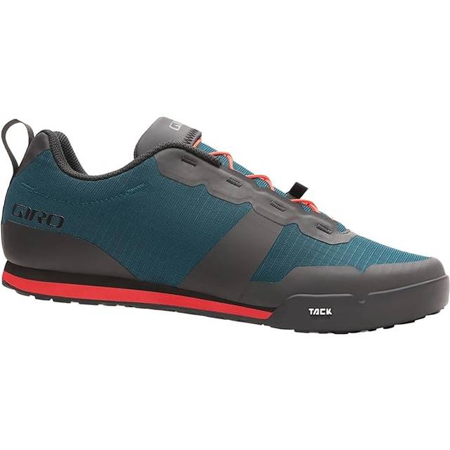 Giro Tracker Fastlace MTB Cycling Shoes - Dark Shadow/Trail Green