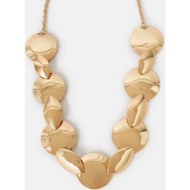 Gold Chunky Shape Necklace - Accessorize - One Size