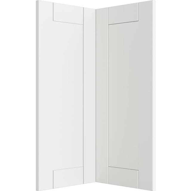 Epoq Shaker Classic Lågepar Hjørneskab - White