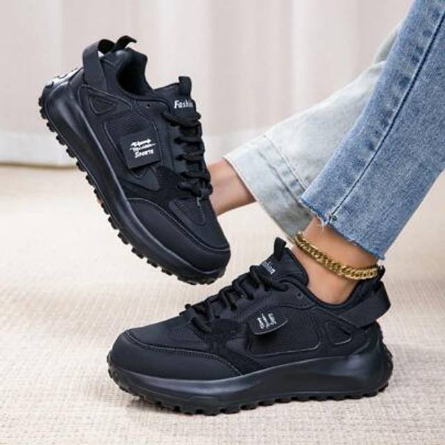 SHEIN New Fashion Women Breathable Mesh Casual Chunky Sneakers, Sports Shoes For Outdoor Travel