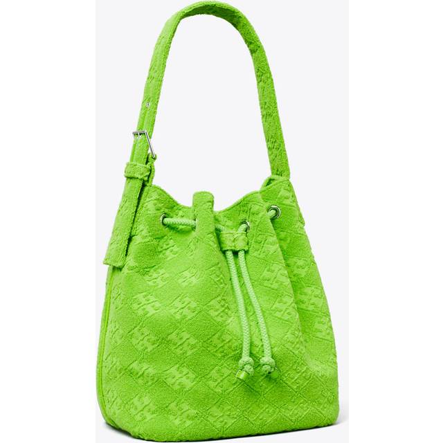 Tory Burch T Monogram Terry Oversized Bucket Bag