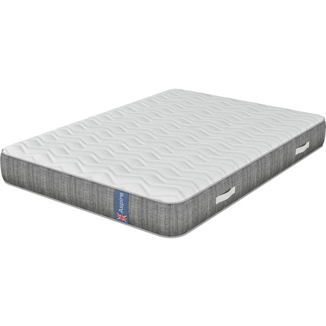UK Made Pocket Sprung Mattress in a Box - White / Small Double