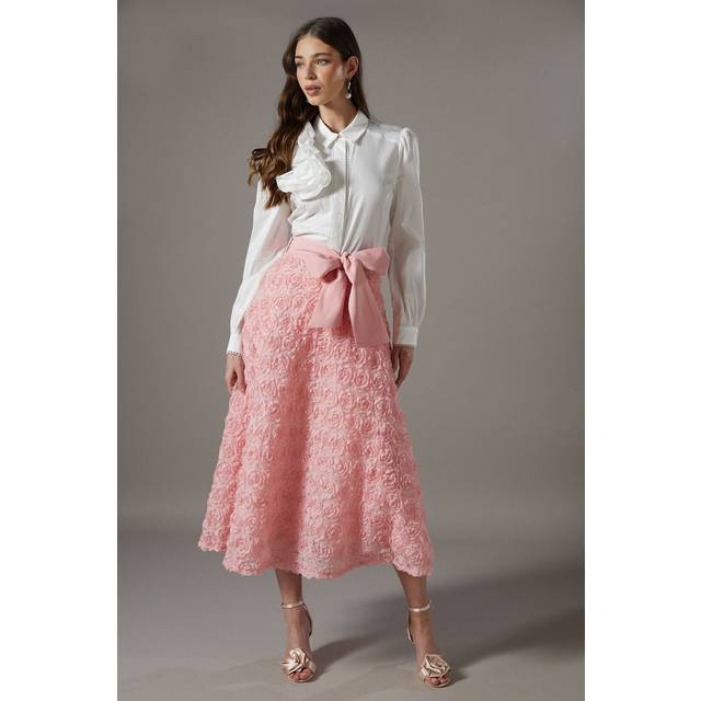 Coast blush midi skirt womens occasion skirts