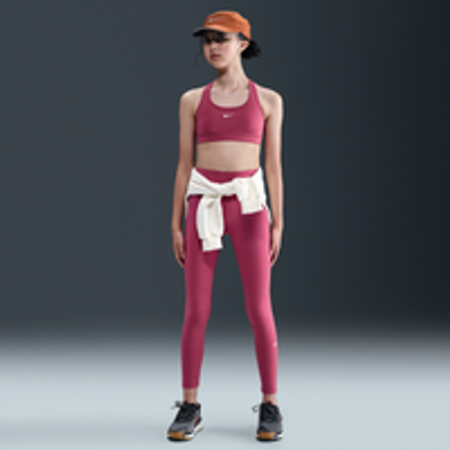 Nike Dri-Fit One Tight Girls berry, size: S