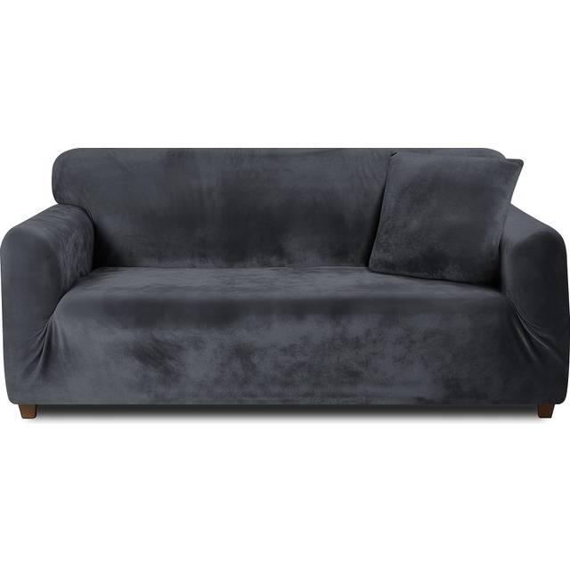 TEMU Sofa Cover Thick High Stretch Elastic Fabric L Shape Sofa Slipcover Couch Cover 1 2 3 4 Seater Polyester Spandex Furniture Protector Cover Pillowcase For Living Room
