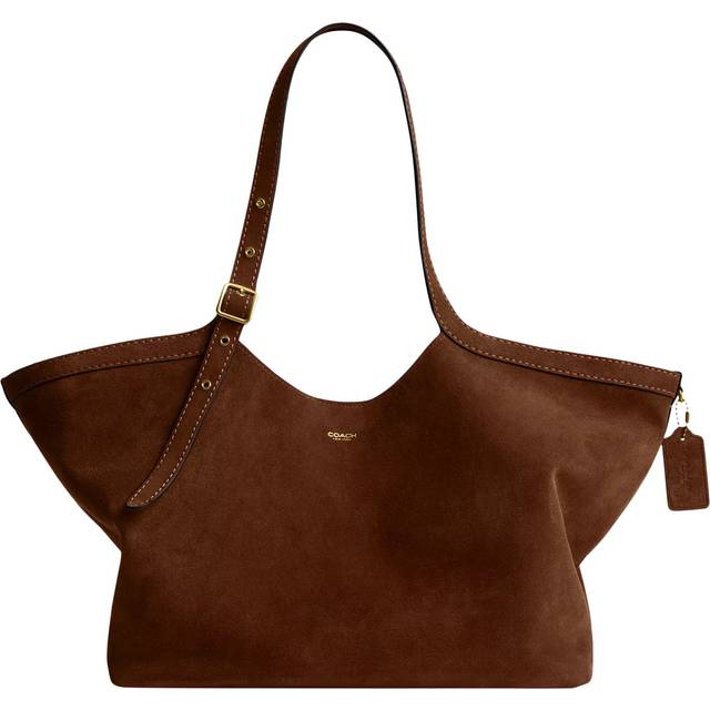 Coach Gramercy Suede Tote Bag, Brown