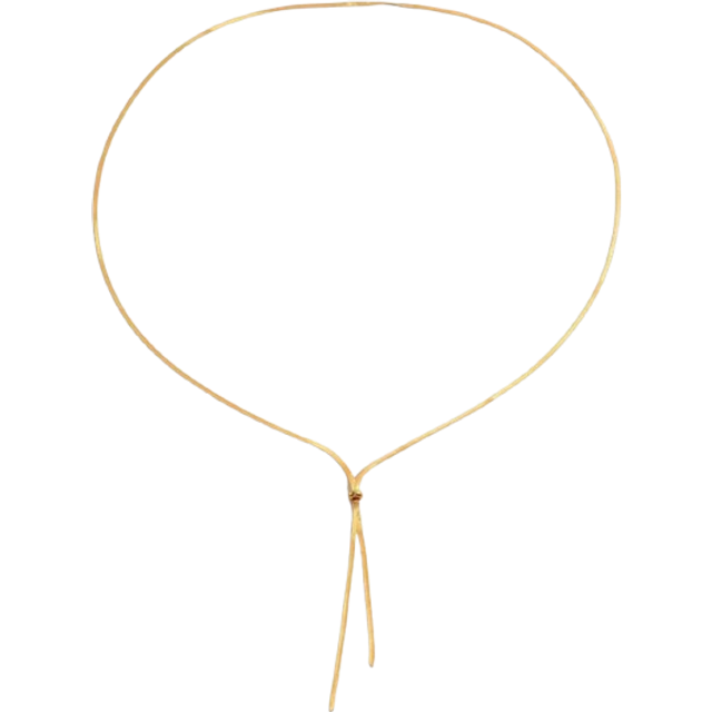 SHEIN 1pc Fashionable Beaded Tassel Adjustable Long Necklace, Suitable For Women Sweater Chain