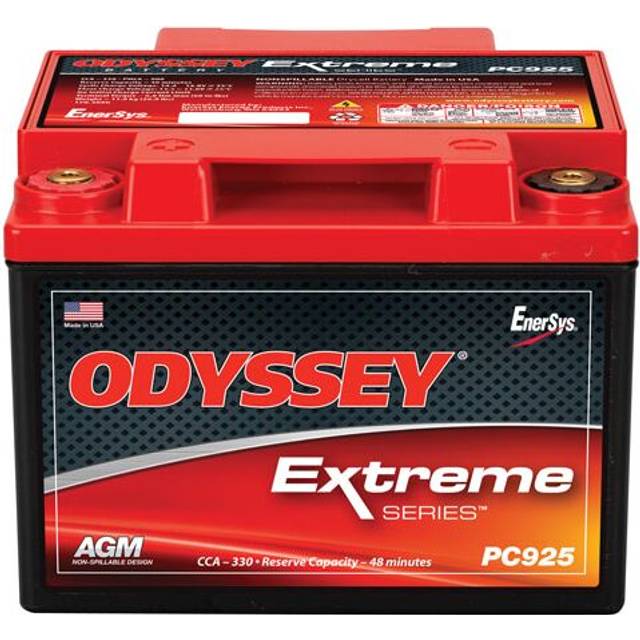 Ods-agm28l odyssey power and motorsports battery pc925 12v 330 en cca