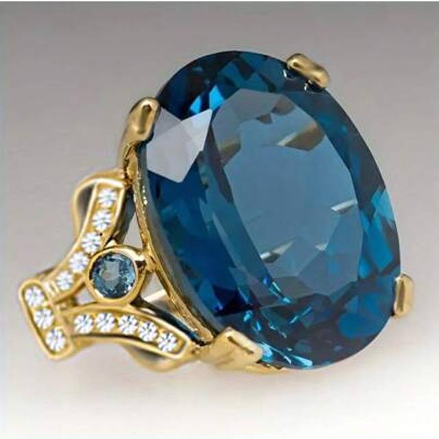 SHEIN Boho Style Ring With Red Cubic Zirconia Egg-Shape Pattern, Symbolizing Elegance And Beauty, Matching Daily Outfits And Party Accessories, Perfect Gift