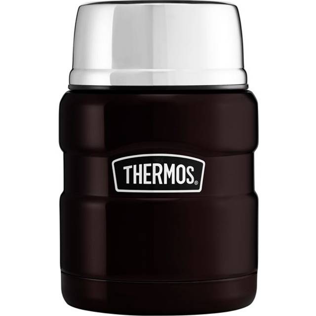 Thermos Sk3000 Matt Black 470Ml Gtb Stainless King Food Flask, Black