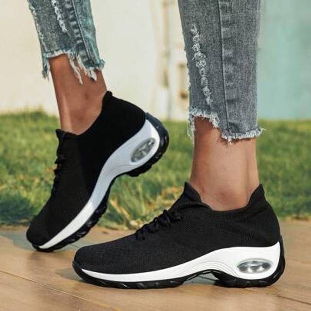 SHEIN Women&#39;s Running Shoes, Comfortable Soft-Soled Breathable Women&#39;s Sneakers, Fashionable And Lightweight Women&#39;s Shoes