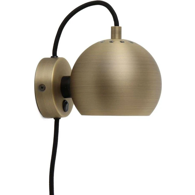 FRANDSEN - Ball Wall Lamp Antique Brass