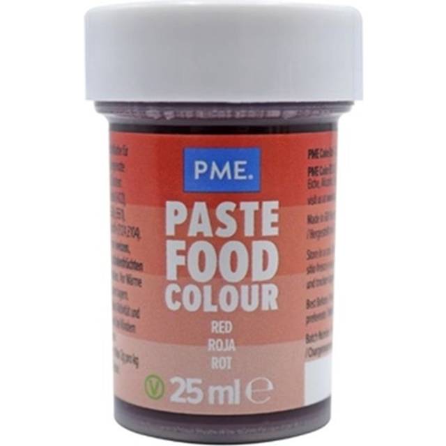 PME Concentrated Paste Food Colour - Berry Red 25g