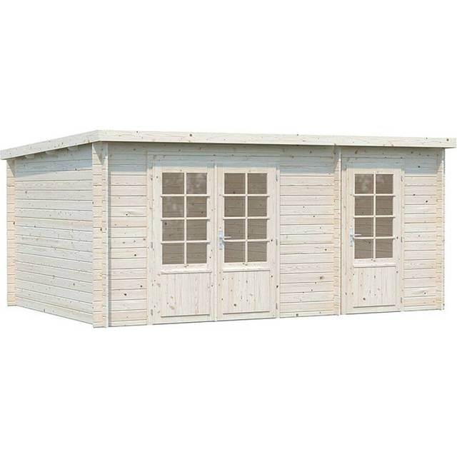 Palmako Ella Stuga 13,5 m²/inv. 13,1 m², utan golv, obehandlad