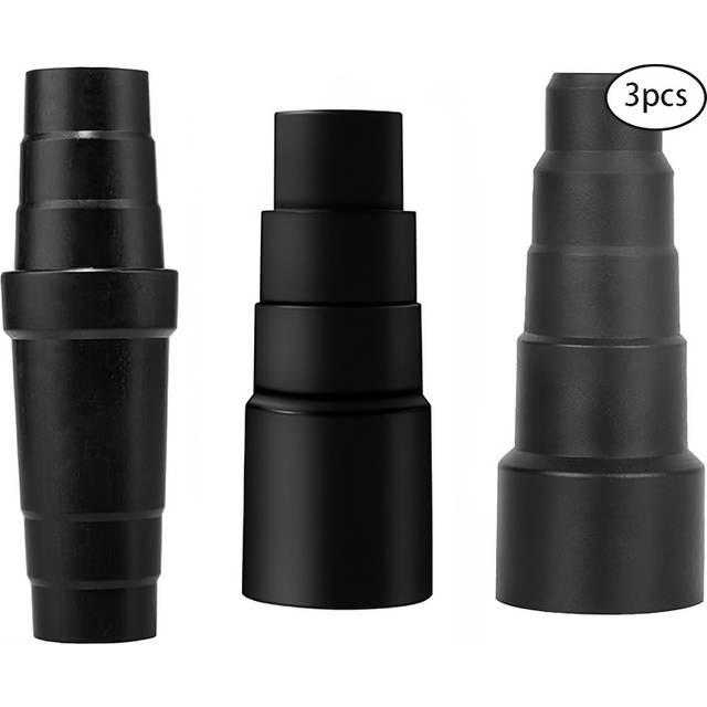 TEMU 3pcs Flybok Universal Vacuum Hose Adapters - Durable Plastic, No Battery Needed, Shop Vacuum Cleaners, Vacuum Cleaner Accessories | Sleek | Durable Plastic Adapters, Vacuum Cleaner Accessories