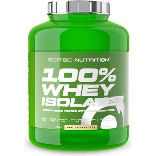 Scitec Nutrition 100% Whey Isolate Powder - 2000g, Vanilla