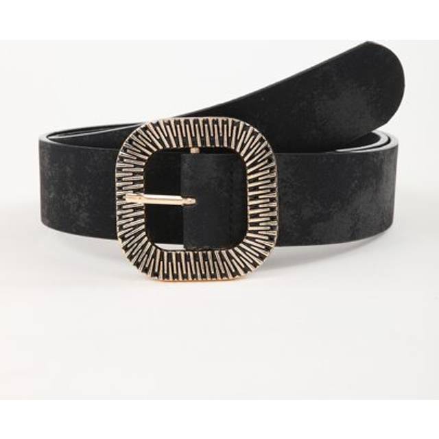 SHEIN 1pc Metal Buckle Belt With Punch Tool Summer, School Fall, Autumn, Halloween