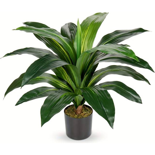 TEMU 60cm Artificial Dragon Blood Tree Bonsai - Lifelike Plastic Indoor Home Decor For All , Housewarming, New Year, Or Party Display, Party Decor Plant | Lifelike Bonsai | Plastic Bonsai