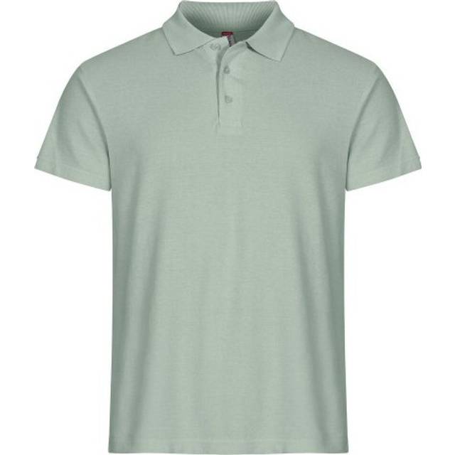 (3XL, Sage Green) Clique Mens Basic Polo Shirt
