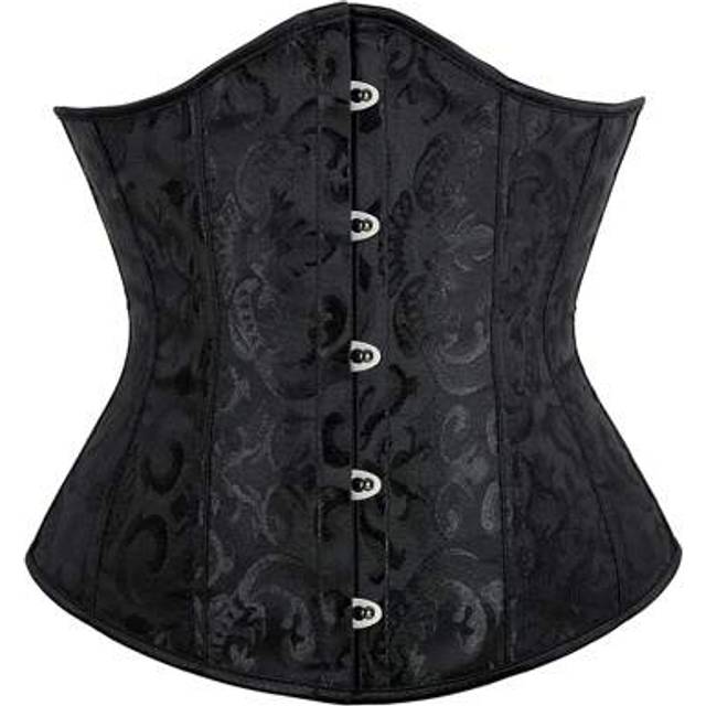 SHEIN Women&#39;s Vintage Floral Underbust Corset Slimming Bandage Corset Belt Shaping Clothes