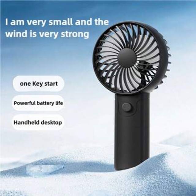 SHEIN Portable Fan Convenient Creative Small Fan Pocket Hand-Held Fan Lightweight Adjustable Cute Handheld Mini Fan Air Coolers,Without Battery