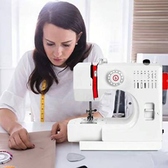SHEIN 728 Electric Sewing Machine With 14 Stitches Certified Upgrade Version (UK Plug) - Enhanced Sewing Experience, Ideal Valentine&#39;s Day Gift