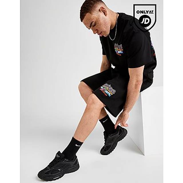 Hoodrich Graffiti Rave Shorts - Black - Mens - XL