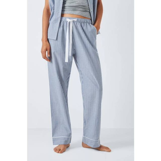 John Lewis Ladder Stripe Pyjama Bottoms, Blue