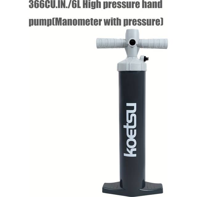 TEMU Koetsu 6l High-pressure Hand Pump, Easy And Efficient, Durable With Adapter, Suitable For Paddleboards, Kayaks, , Inflatable Mattresses, Tents, Etc