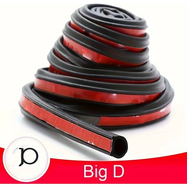 TEMU Car Door Seal Strip, Increased Thickened Soundproof Waterproof Dustproof Universal Self-adhesive Sealing Strip