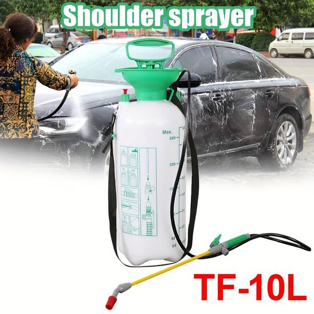 TEMU 10l Garden Pressure Sprayer Portable Hand Pump Chemical Spray Bottle Uk