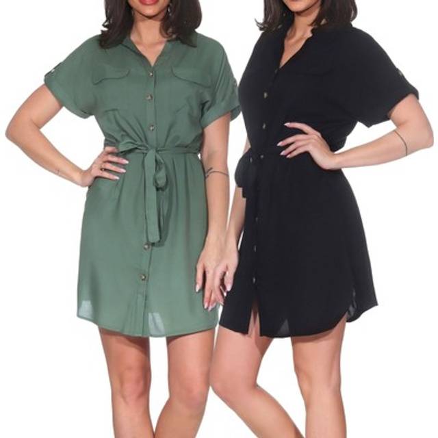Vero Moda Blusekjole VMBumpy - Sort