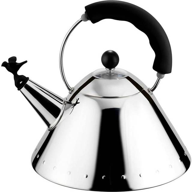 Alessi Bird Whistle Kettle - Black