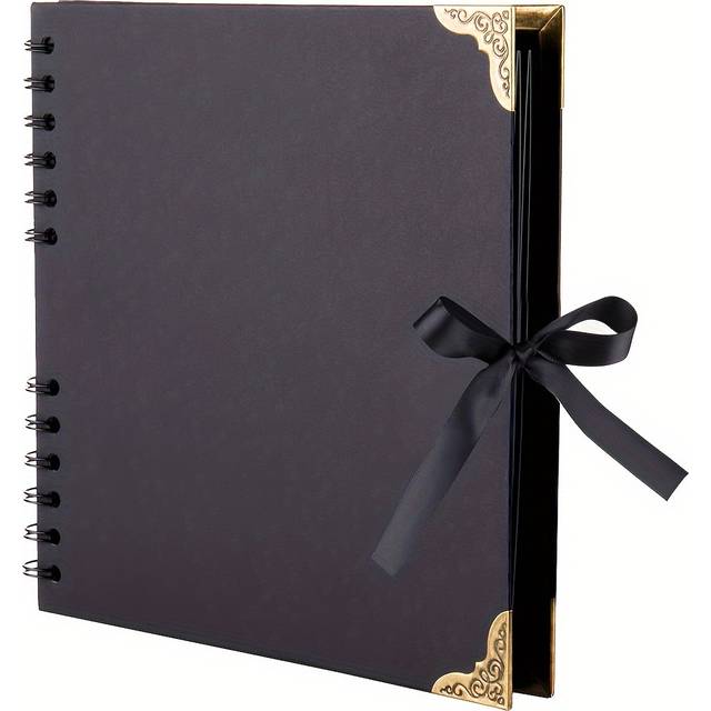 TEMU 1pc (8 X 8 Inch) Album (60 Pages) Ideal For Your Diy Scrapbooking Albums Wedding And Anniversary Family Photo Album, Graduation Photo Album, Wedding Gifts, Graduation Gifts