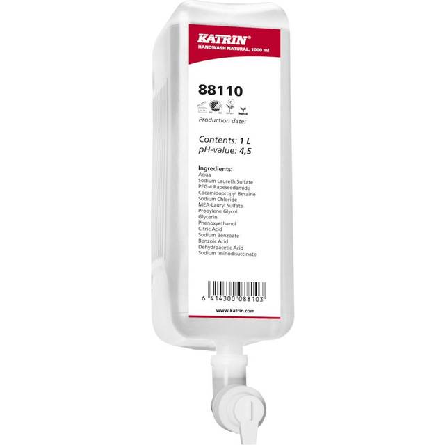 Katrin Natural Håndsæbe 1000ml 6-pak