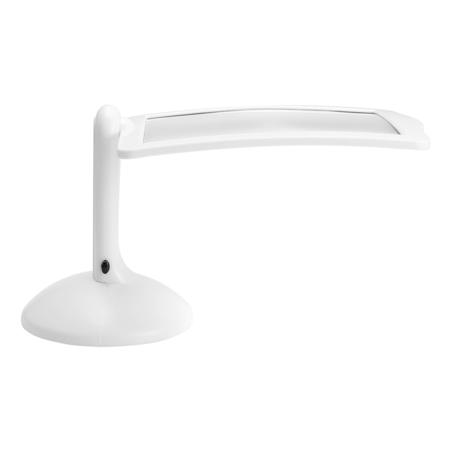Portable Desktop 3X Magnifier Led 180 Degree Rotatable Desk Lamp Lighting Loupe Reading Glass For Writing Tool