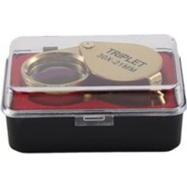 Portable 30X Power 21Mm Jewelers Magnifier Foldable Gold Eye Loupe Jewelry Store Magnifying Glass