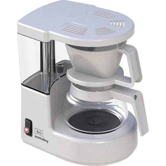 Melitta Aroma Boy Filter Kaffemaskin, 1,2 l, 500 W, Vit