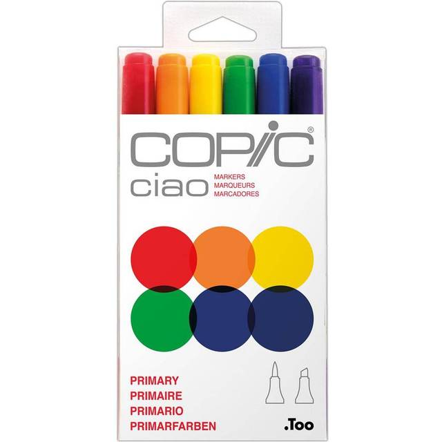 Copic Ciao 6 Piece Set - Primary