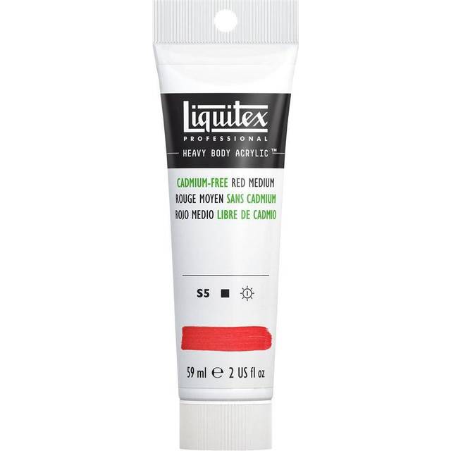 Liquitex Cadmium Free Acrylic Heavy Body Paint 59ml Assorted - REDMED