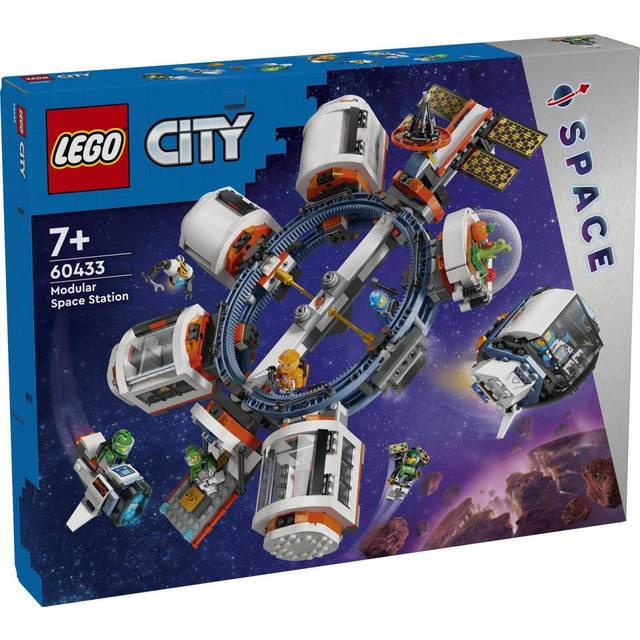 Lego City Modular Space Station With Space Shuttle Toy 60433 - One Colour