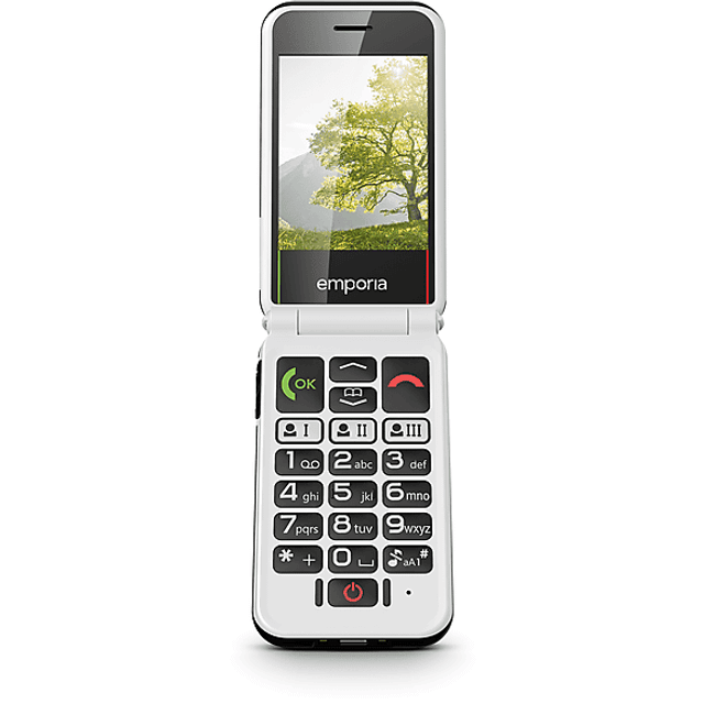 Emporia SIMPLICITYglam.4G 7.11 cm (2.8") 106 g Black Senior phone