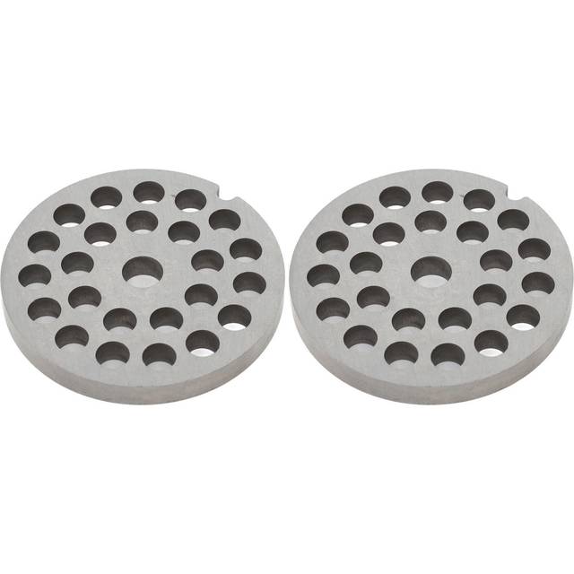 Meat Grinder Disc Stainless Steel Replacement Plate Disc Blade for Hand Meat Grinder 2pcs