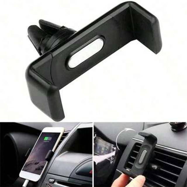 SHEIN Car Air Conditioning Outlet Stand Portable Stretch Car Phone Stand 360 Rotating Creative Universal Stand Compatible With IPhone, Android Phone, Gift F