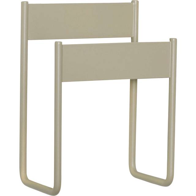 HÜBSCH Inbetween Magazine Holder |Grå |12X19X26 cm
