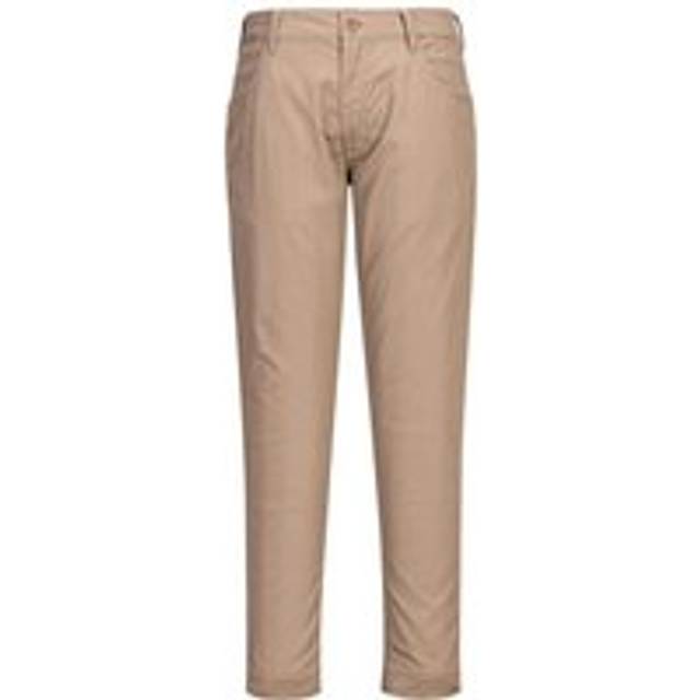 (44R, Khaki) Portwest Mens Bizflame Fire Resistant Work Trousers
