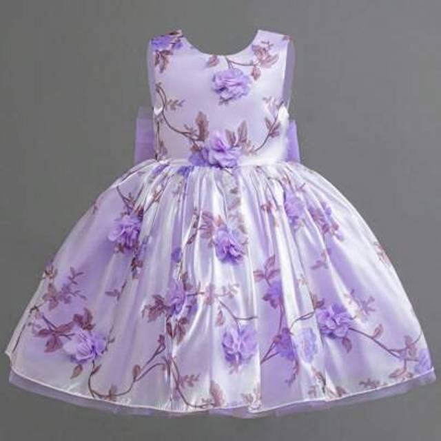 SHEIN Partywear All-Season Girl Flower Girl Dress, Pink V-Neck Mesh Tutu Dress For Children, Delicate & Sweet Princess Gown