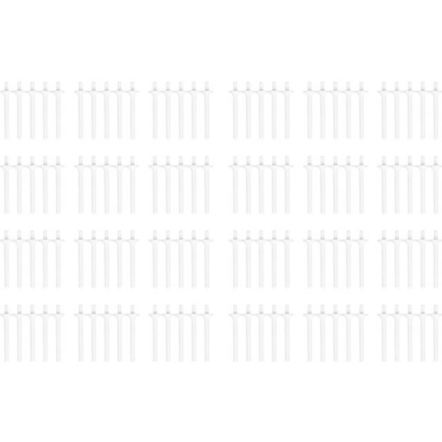 120Pcs Nose Wax Stick Applicator Spatulas Plastic Nose Waxing Strips Nose Clean Eyebrows Nose Hair Removal